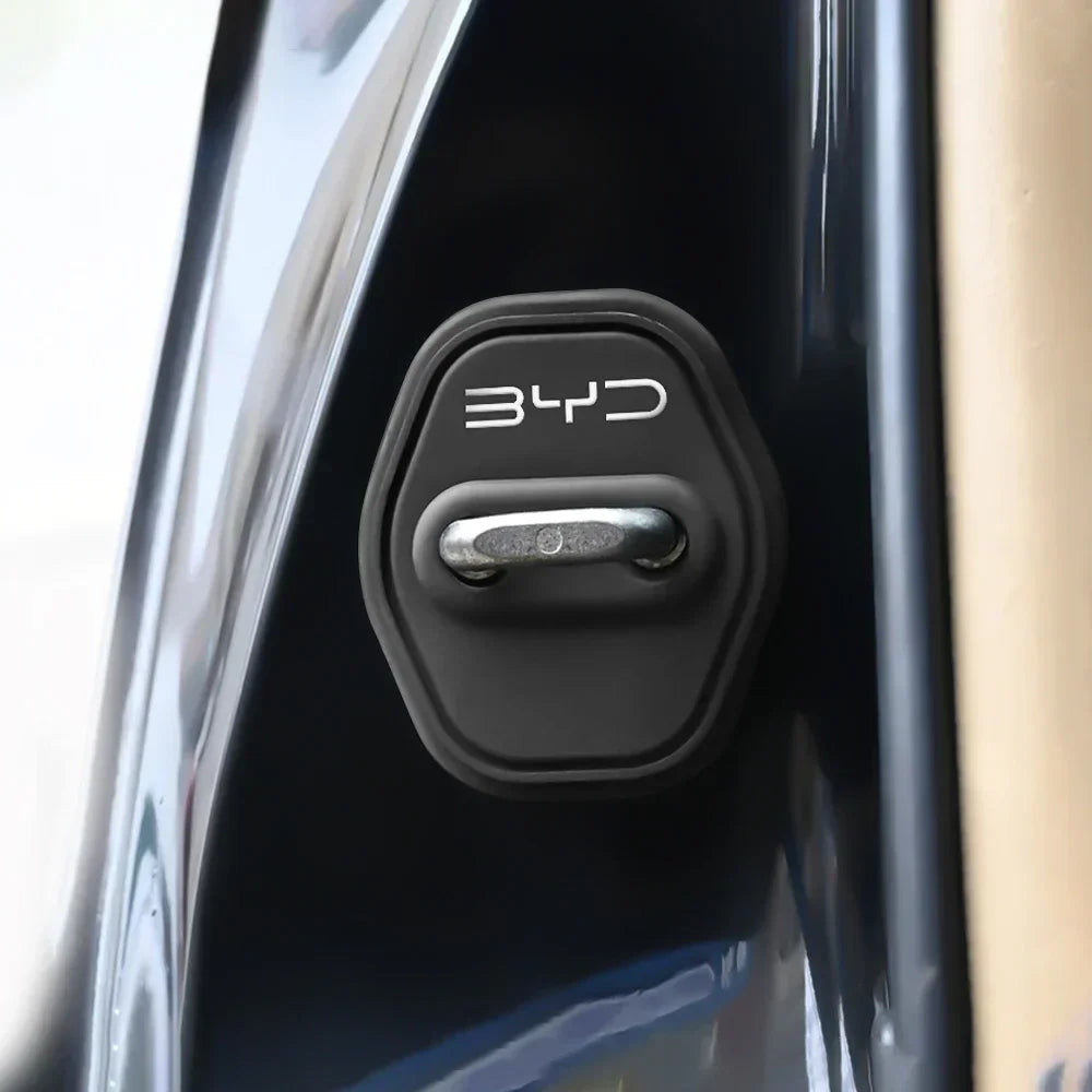 For BYD Atto 3 Yuan 4PCS Door Lock Cover Protector anti-rust
