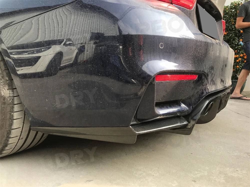 For BMW 3 4 Series F80 V Carbon Fiber Body Kit Rear Bumper