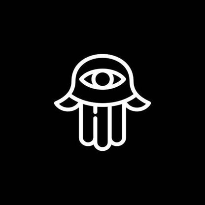 Sticker Off Road Hamsa Hand Decal Waterproof Window Pvc