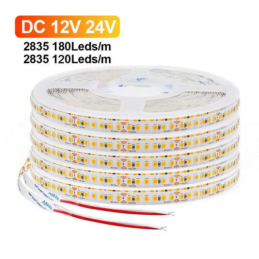 12V 24V 5M 10M 2835 Strip Flexible Tape Hight