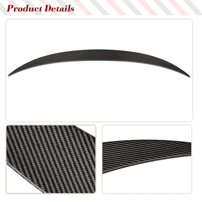 For BMW X6 F16 2015-2018 Carbon Fiber Rear Trunk Racing Spoiler