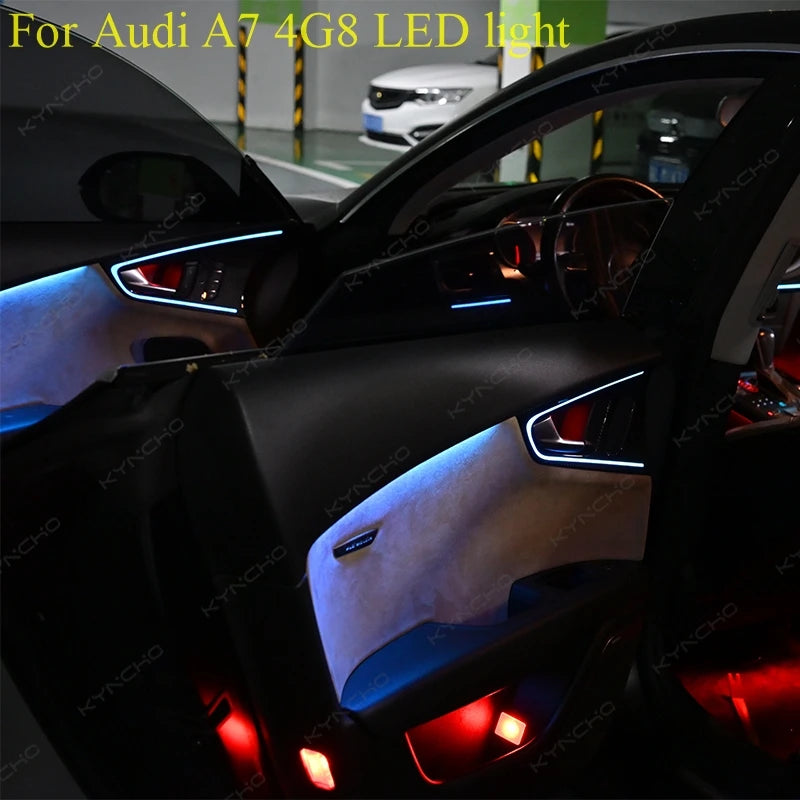 For Audi A7 4G8 LED Ambient 12V Interior Lighting Symphony