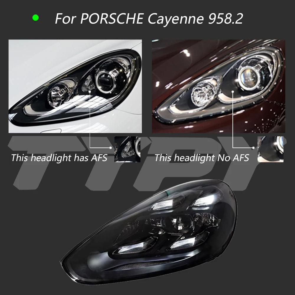 For Porsche Cayenne 958.1 Typy 2011-2014 958 Headlights Upgrade