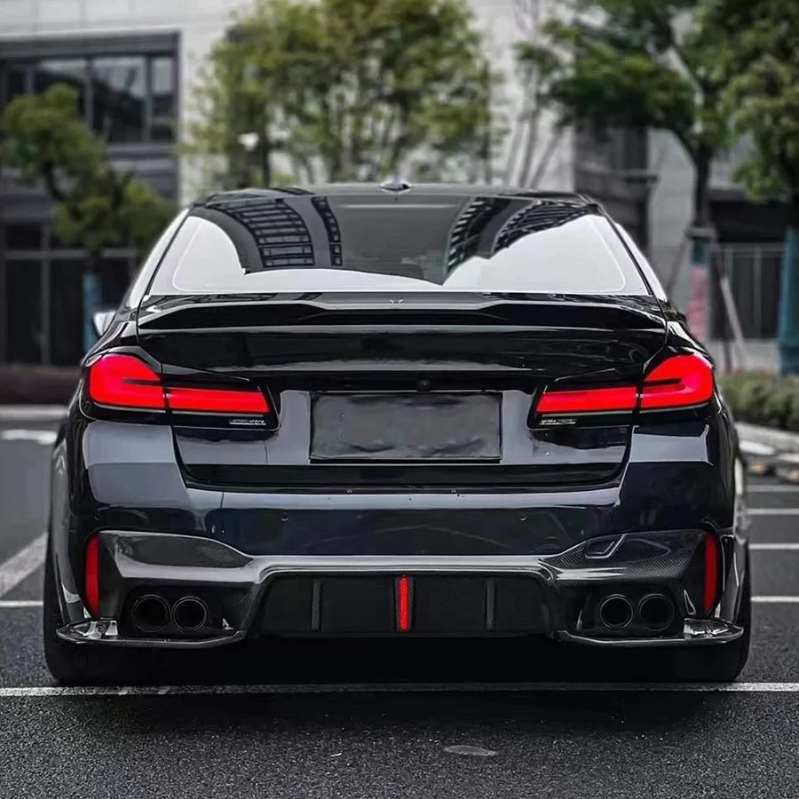 For BMW 5 Series M5 F90 G30 G38 540 Carbon Fiber Back Lip Rear