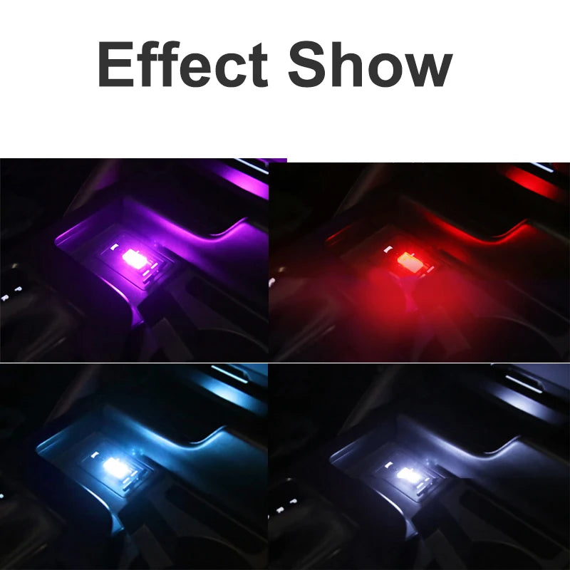 MINI Interior Ambient Atmosphere USB Plug Play Decor Lighting