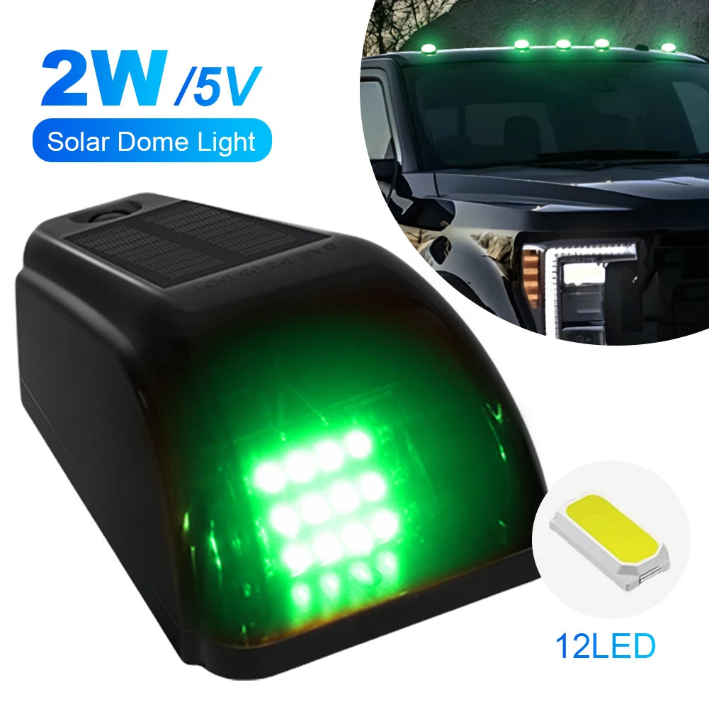 For Pickup Solar Powered Cab Wear Resist Alarm Truck Pickup