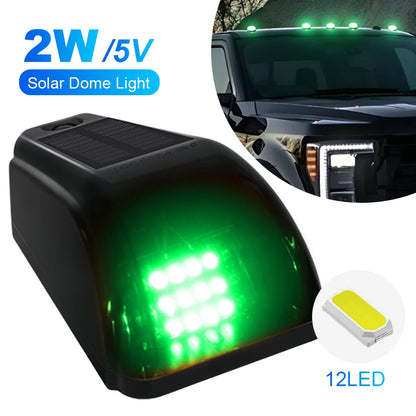 For Pickup Solar Powered Cab Wear Resist Alarm Truck Pickup