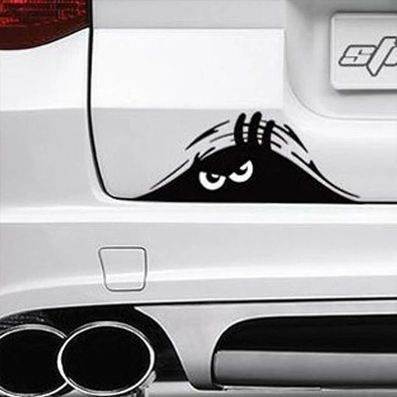 Waterproof Personalized Funny Stickers Scratch Dune Monster