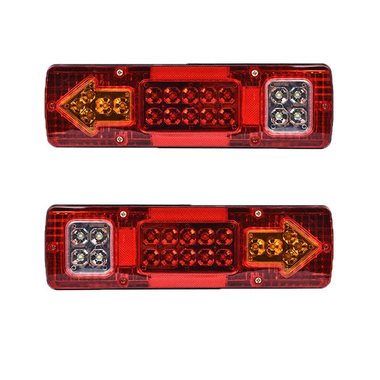 2X All In One Rear Tail Turn Signal Stop