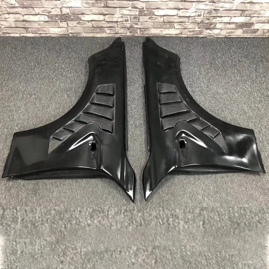For BMW 2 Series F87 M2 Dry Carbon Fiber Front Side Fenders M2C