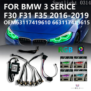For BMW 3 Series F30 F31 RGB 63117419610 F35 2016-2019 Lci