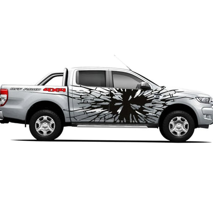 For off-road Sports Vinyl Decals Stickers Body Exterior