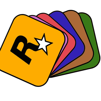 For Rock Star Games high-quality Stickers Vinyl Sticker Graffiti