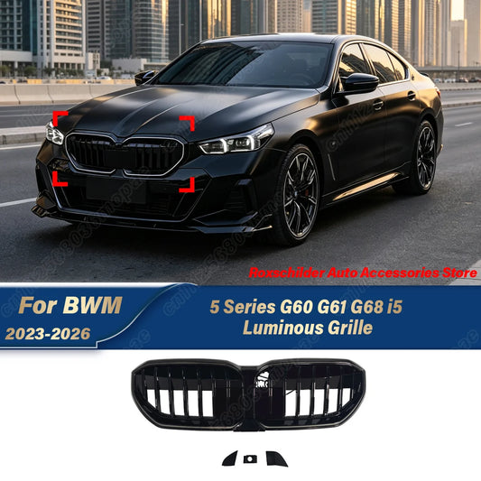 For BMW 5 Series G60 2024 Front Bumper Air Intake Grille M5