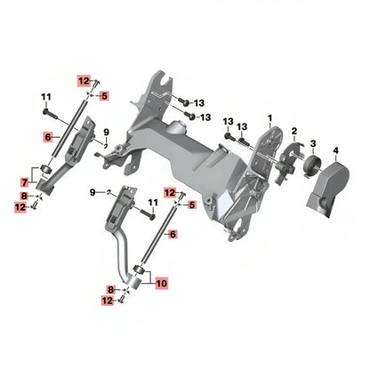 For BMW R1200 Gs Lc Adv Adjustable Windshield Windscreen Lifting