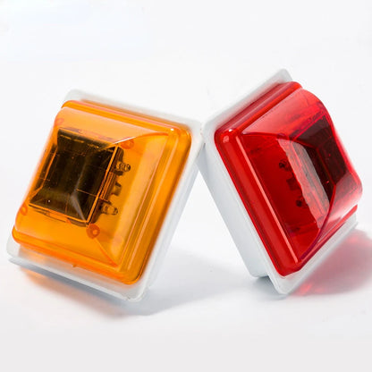 Rechargeable Solar Strobe Warning Highway Guardrail Outline