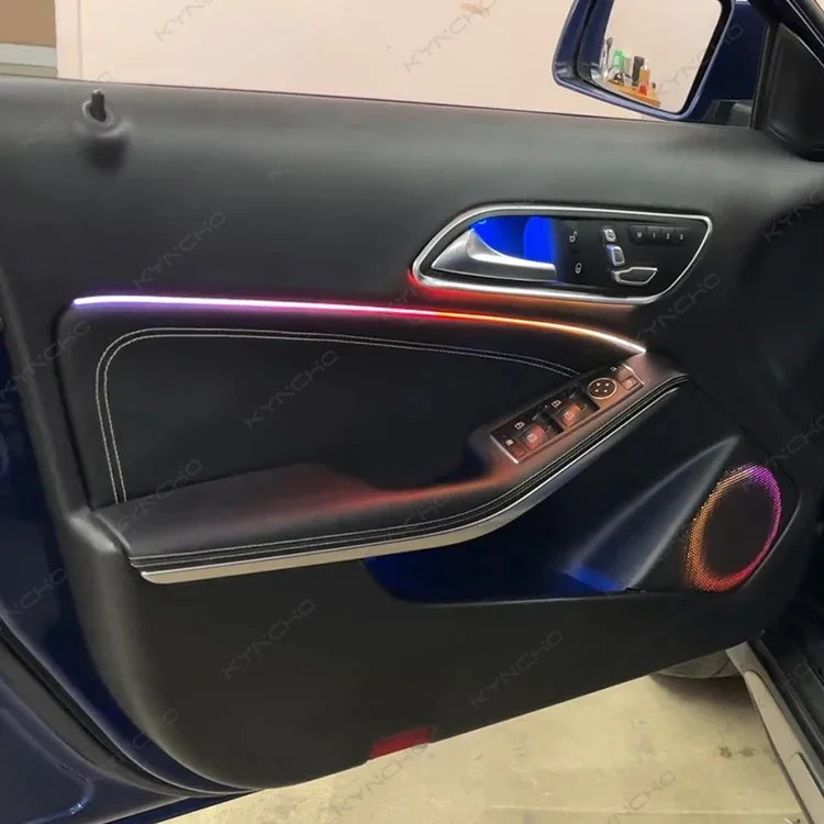 For Benz Cla C117 X117 64 Kyncho Ambient Kit Colors RGB