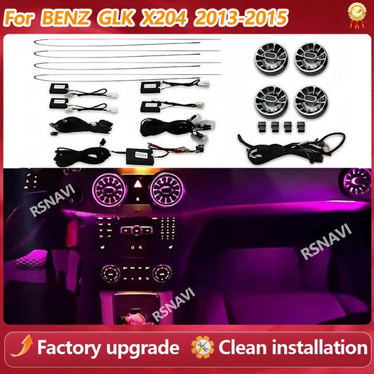 For Mercedes Benz Glk X204 2013-2015 Colors Turbine Air Vent