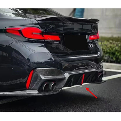 For BMW 5 Series M5 F90 G30 G38 3D Carbon Fiber Rear Bumper