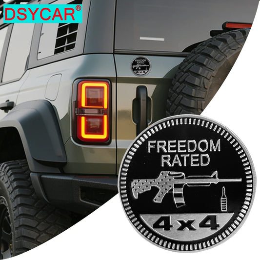 3D 4X4 Badge Decal Sticker Exterior Emblems Fit Truck