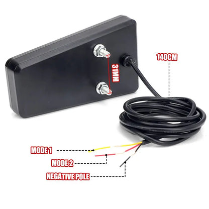 Rear Brake 3RD Third Flash Warning Signal 12V Triangle