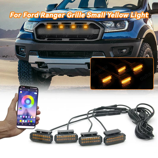 For Ford Ranger 18 LED Front Grille Daytime Running Wheel