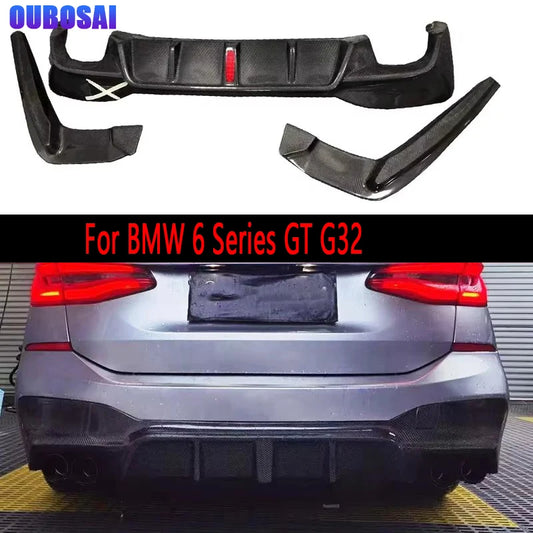 For BMW 6 Series Gt G32 630 640 6GT Carbon Fiber Rear Bumper
