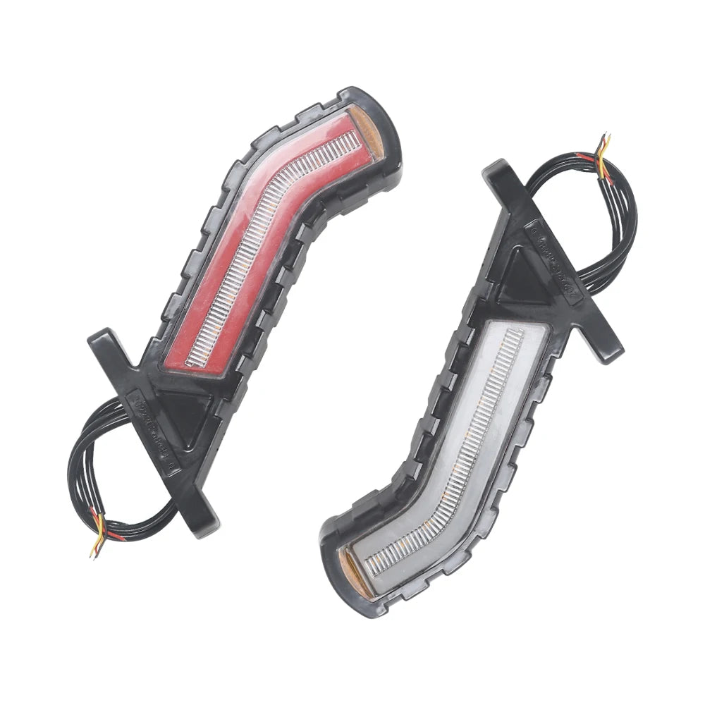 2PCS 12-24v Side Marker Warning Rear Tail External Trailer
