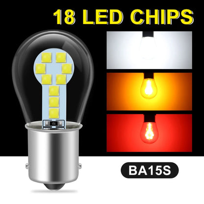 For Back Up Reverse Lights Brake 2PCS 1156 ba15s P21W P21 5W