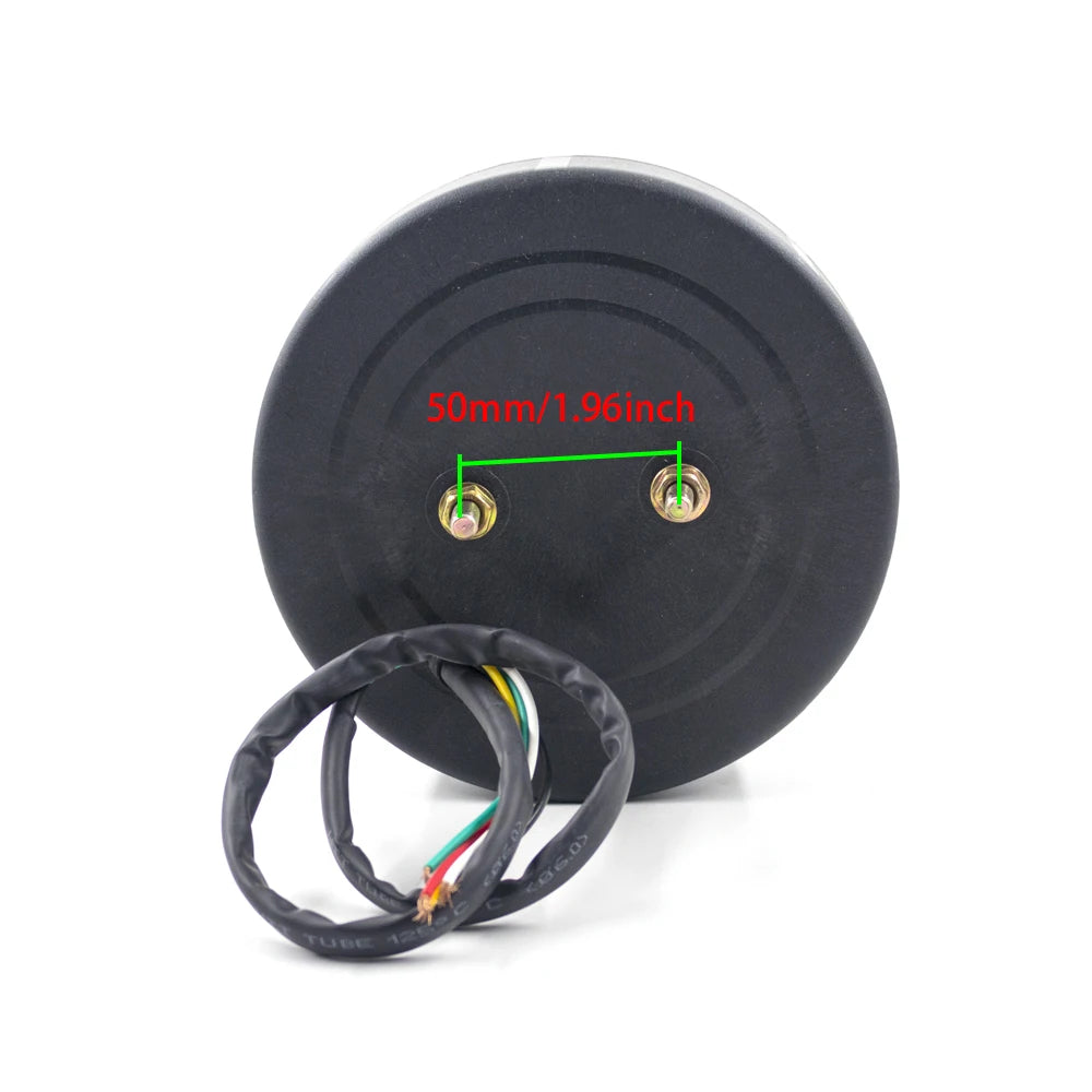 2PCS 5.3 Round Trailer Tail Brake Drl Flow Turn