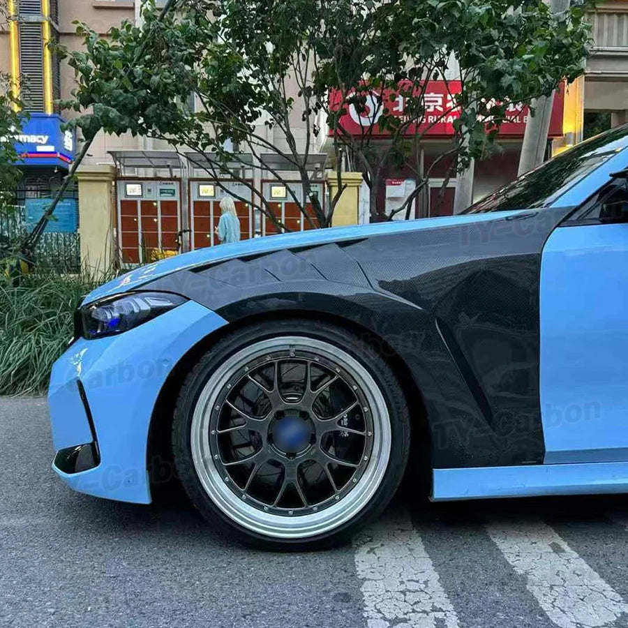 For BMW 3 Series G20 G28 Real Carbon Fiber Front Fenders 330I