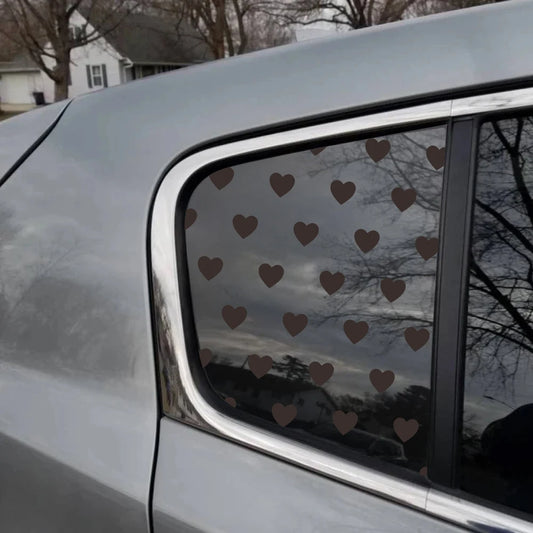 For Most Vehicles Decoration Die Cutting 72PCS Love Quarter