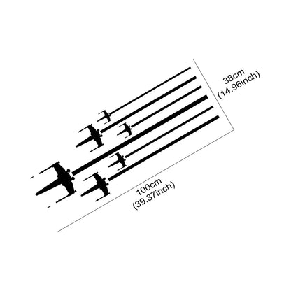 Hood Bonnet Engine Sticker x-wing Destroyer Ship Falcon Wars