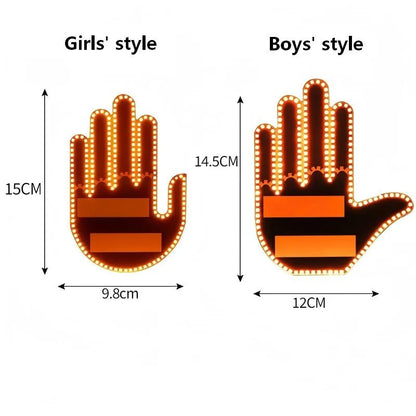 Finger Fun Interior Lighting Remote Control Rear Window