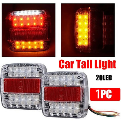 1X Stop Rear Tail Reverse Indicator Truck Trailer Waterproof