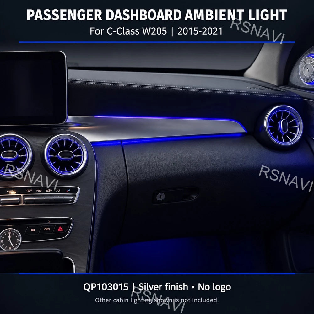 passenger-side Dashboard Ambient Lighting Compatible