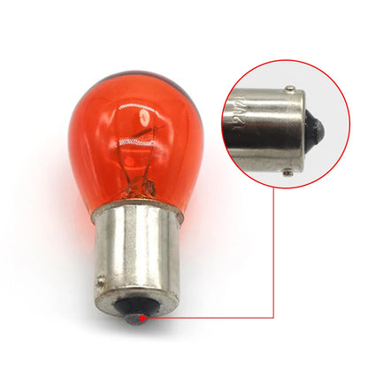 2PCS 1156 12V 21W Lamps Turn Signals Replaceable Orange