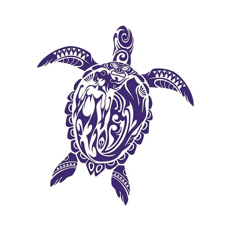 Stickers Funny Exterior Tribal Turtle Pvc Decals Motorcycle Body