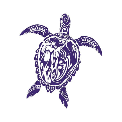 Stickers Funny Exterior Tribal Turtle Pvc Decals Motorcycle Body