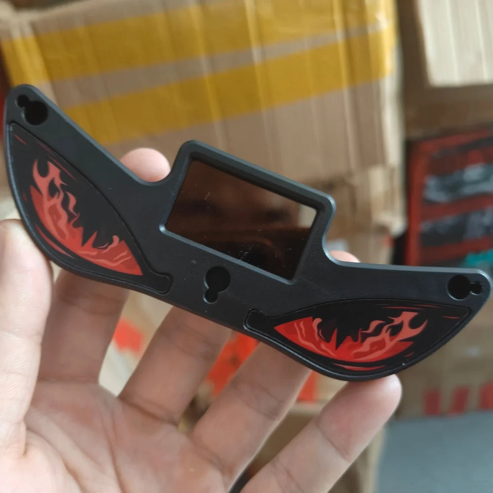 For Vehicle Decor Interior Solar Dynamic Evil Eye Expression