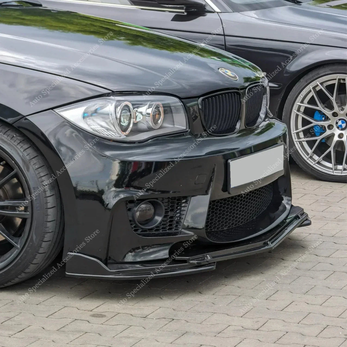For BMW E81 E82 E87 E88 Front Bumper Lip Spoiler Splitter