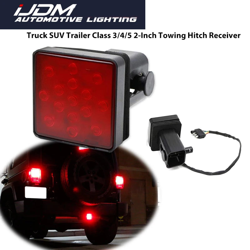 For Pickup Trucks SUV Jeep Class Iii X Hitch Receiver Smoked