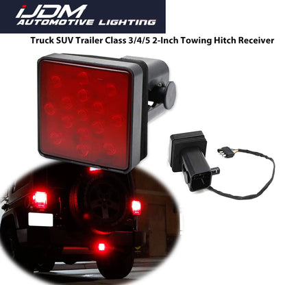For Pickup Trucks SUV Jeep Class Iii X Hitch Receiver Smoked