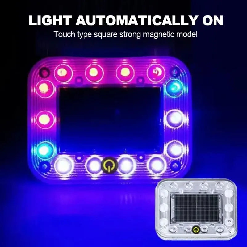 Rear End Collision Prevention Solar Flashing Truck Taillights