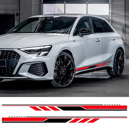 For Audi A3 8P 8V 8L Side Door Sticker Exterior Trim Decals 8Y