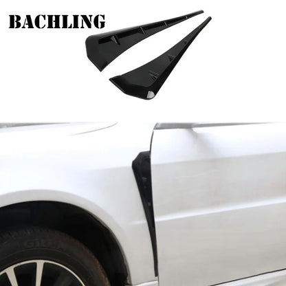Side Fender Wing Air Vent Hood Intake Cover Moulding