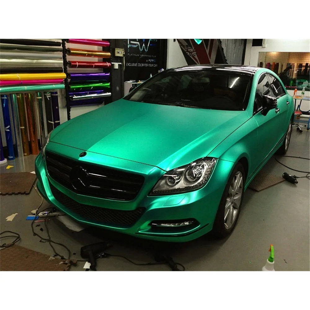 Multiple Colors Red Blue Green Metallic Matte Satin Chrome