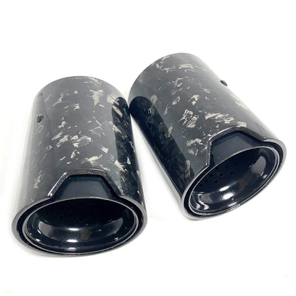 For BMW M2 M3 M4 M135I 1PCS M Forged Carbon fiber+black