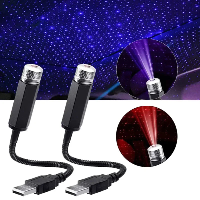 Roof Star Night Projector Atmosphere Galaxy USB Room Ceiling