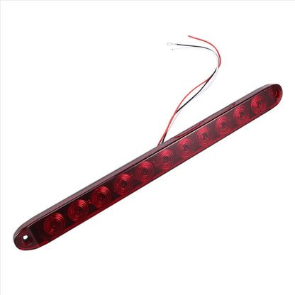 Compatible 1PCS Red Inch Bar Stop Turn Tail 3RD